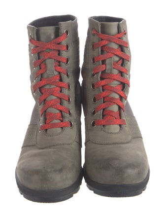 Sorel Suede Combat Boots