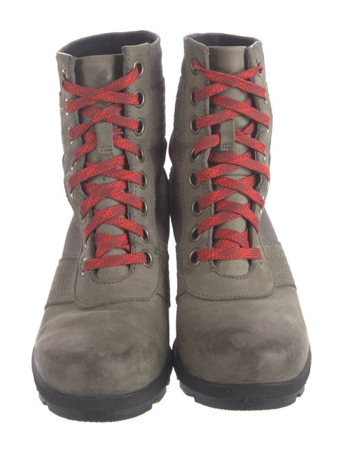 Sorel Suede Combat Boots