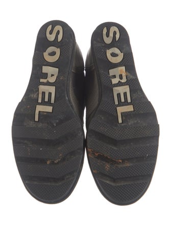 Sorel Suede Combat Boots