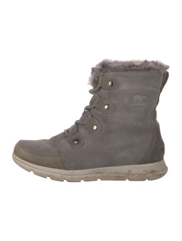 Sorel Boots Suede Lace-Up US 12 |