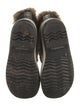 Sorel Suede Faux Fur Trim Lace-Up Boots