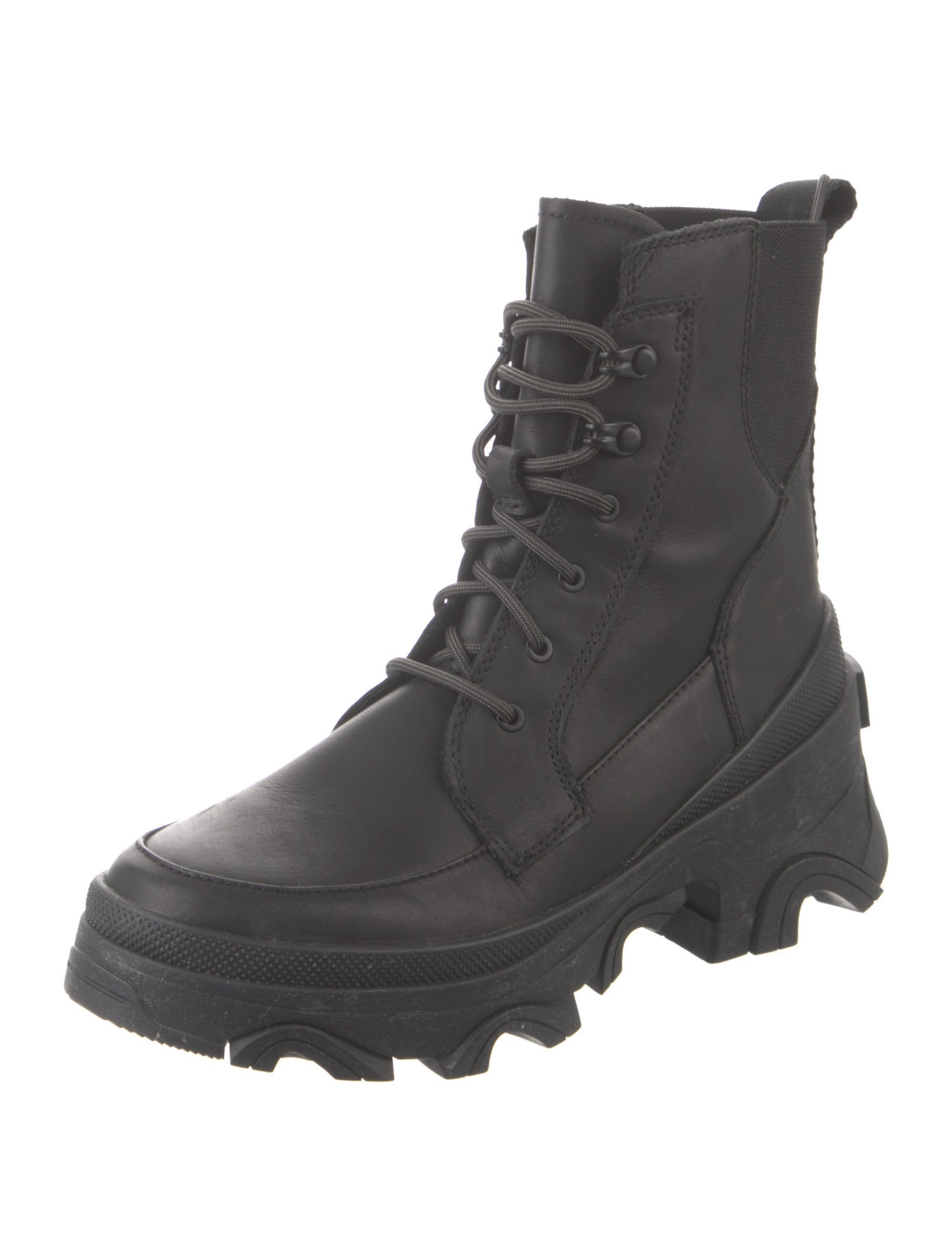Sorel Leather Combat Boots