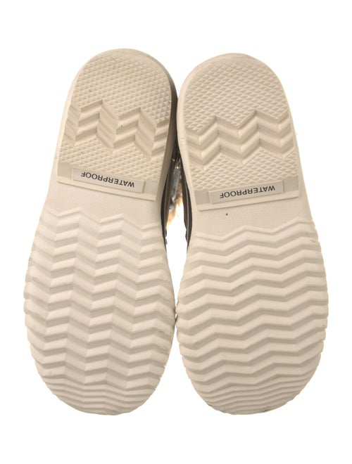 Sorel Suede Faux Fur Trim Lace-Up Boots