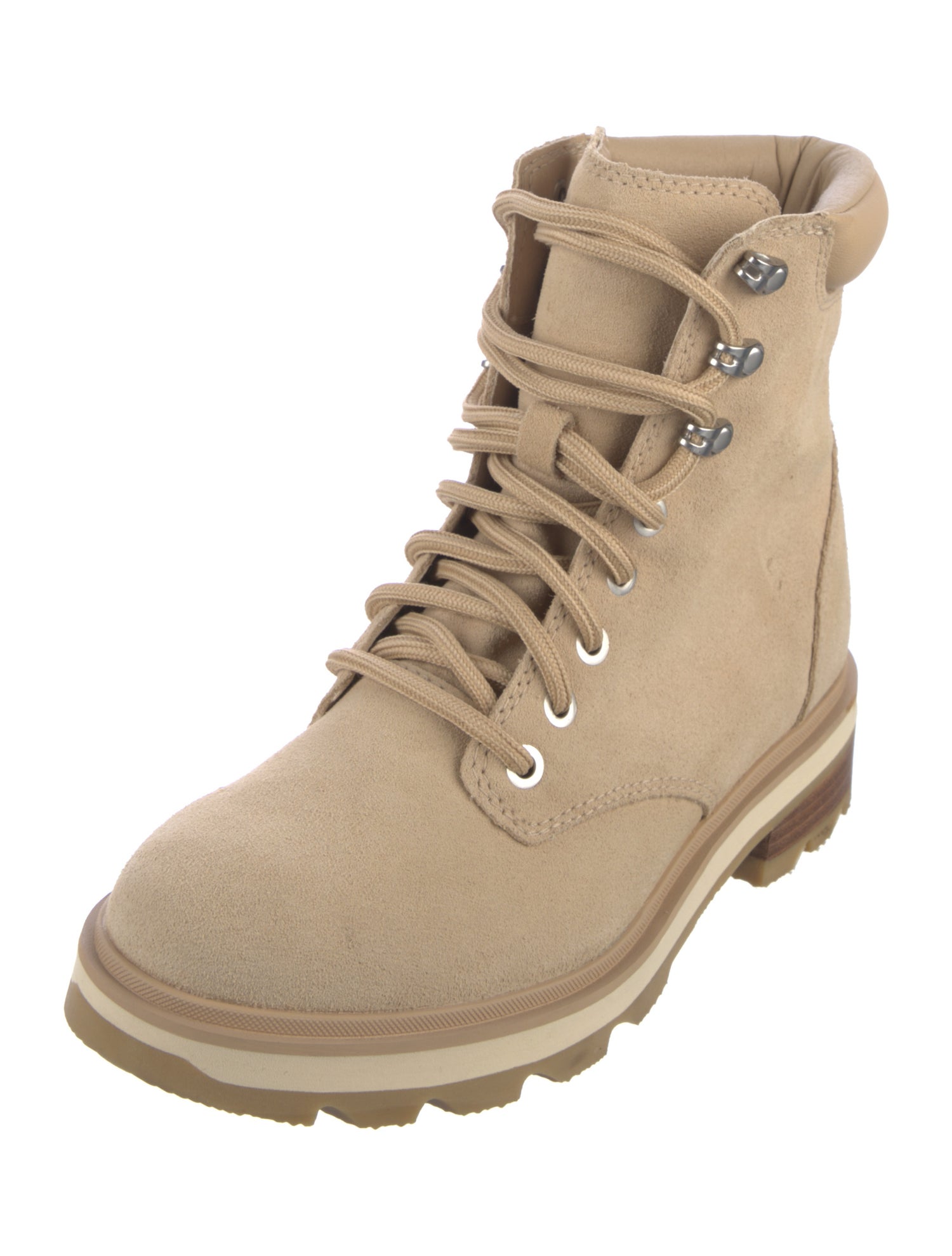 Sorel Suede Combat Boots
