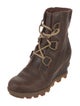 Sorel Leather Lace-Up Boots