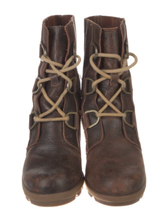 Sorel Leather Lace-Up Boots