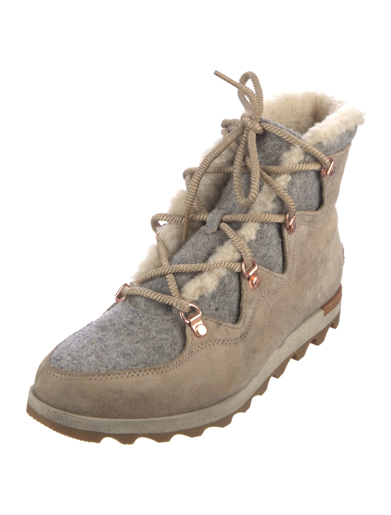 Sorel Suede Hiking Boots