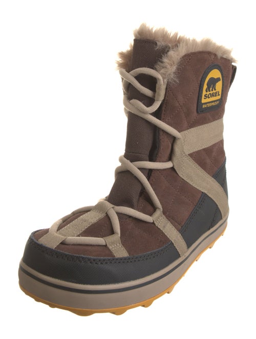 Sorel Suede Printed Lace-Up Boots