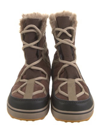 Sorel Suede Printed Lace-Up Boots