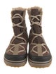 Sorel Suede Printed Lace-Up Boots