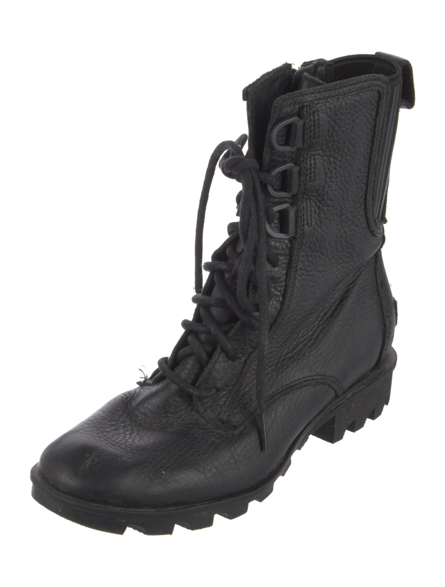 Sorel Leather Combat Boots
