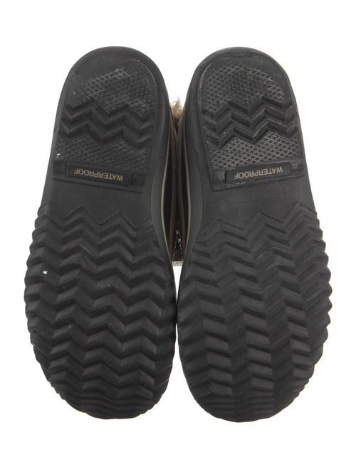 Sorel Suede Faux Fur Trim Lace-Up Boots