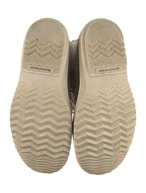 Sorel Suede Fur Trim Lace-Up Boots