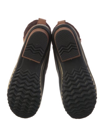 Sorel Leather Printed Lace-Up Boots