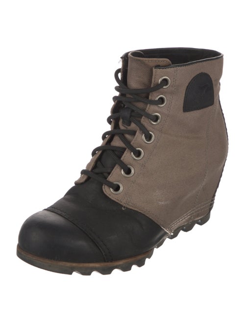 Sorel Canvas Lace-Up Boots