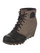 Sorel Canvas Lace-Up Boots