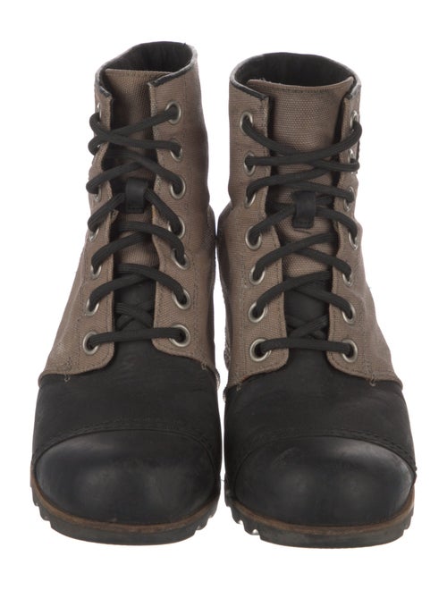 Sorel Canvas Lace-Up Boots