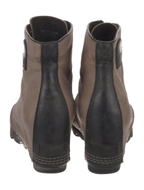 Sorel Canvas Lace-Up Boots