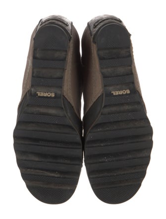 Sorel Canvas Lace-Up Boots