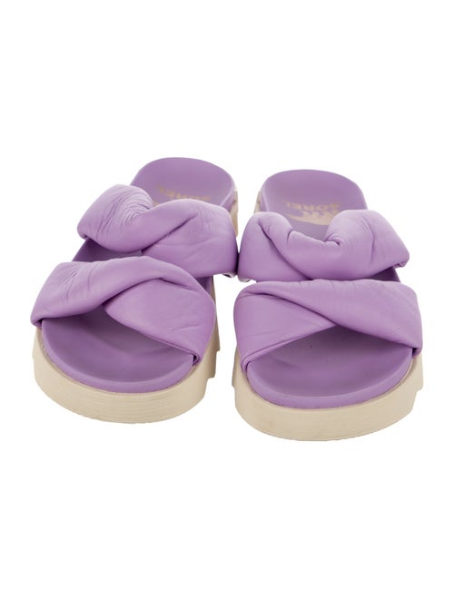 Sorel Leather Slides