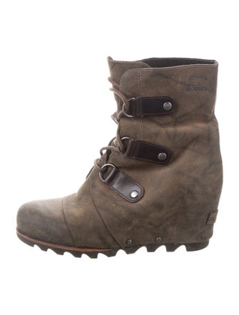 Sorel Leather Lace-Up Boots