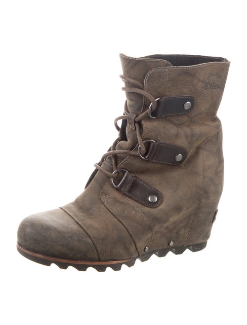 Sorel Leather Lace-Up Boots