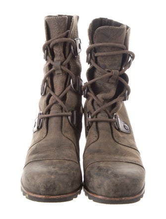 Sorel Leather Lace-Up Boots