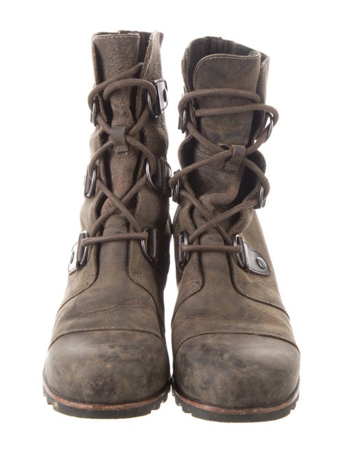 Sorel Leather Lace-Up Boots