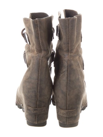 Sorel Leather Lace-Up Boots