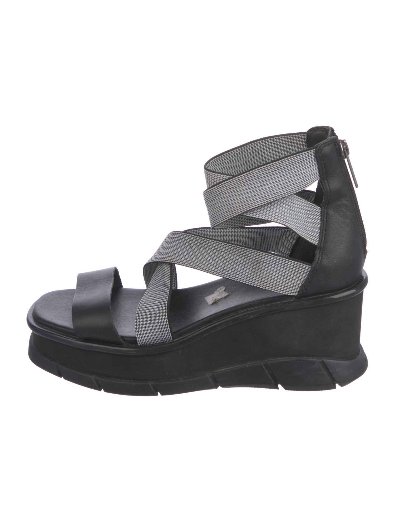 Sorel Leather Printed Slingback Sandals