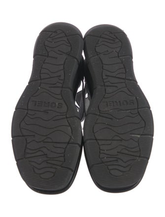 Sorel Leather Printed Slingback Sandals