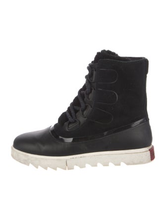 Sorel Leather Combat Boots