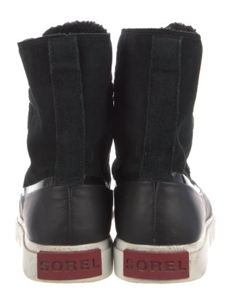 Sorel Leather Combat Boots