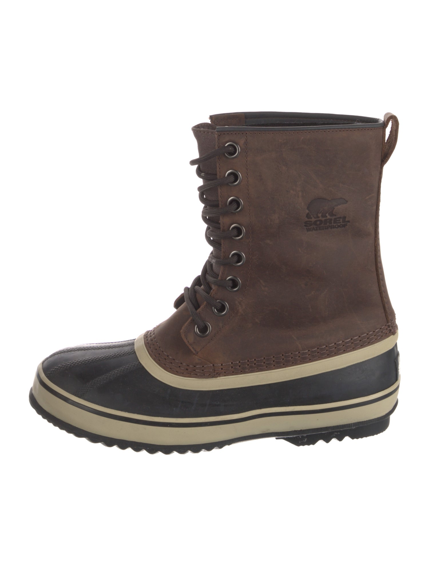 Sorel Leather Lace-Up Boots