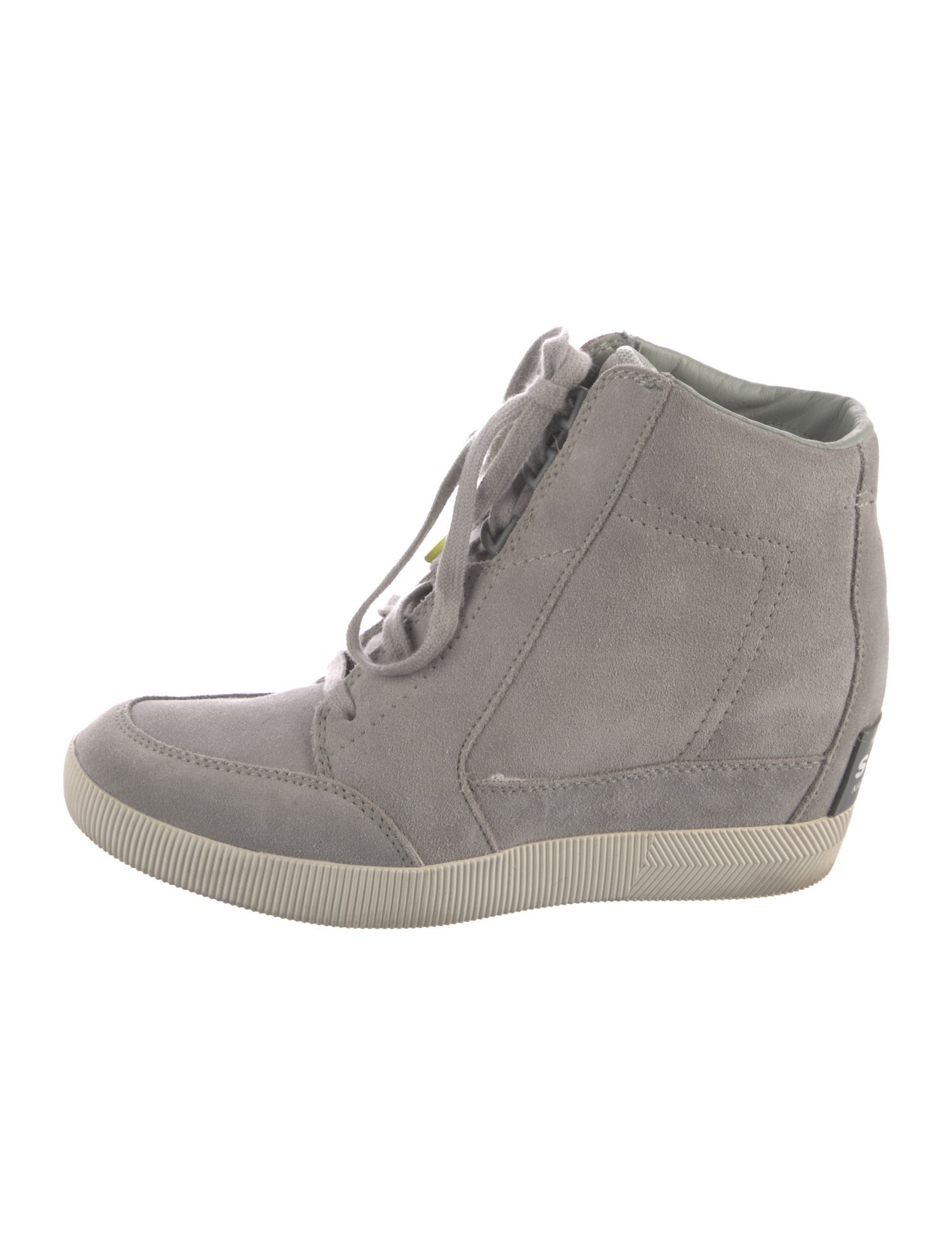 Sorel Suede Wedge Sneakers