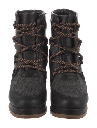 Sorel Leather Lace-Up Boots