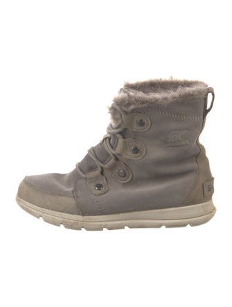 Sorel Suede Lace-Up Boots