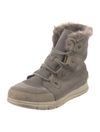 Sorel Suede Lace-Up Boots
