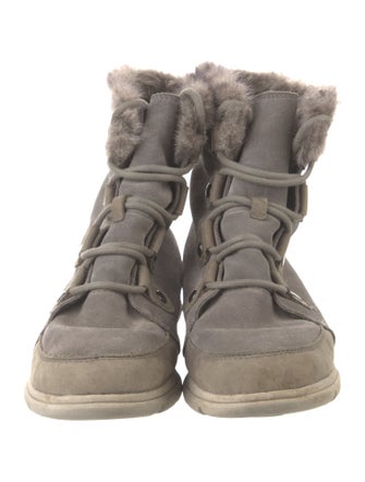 Sorel Suede Lace-Up Boots