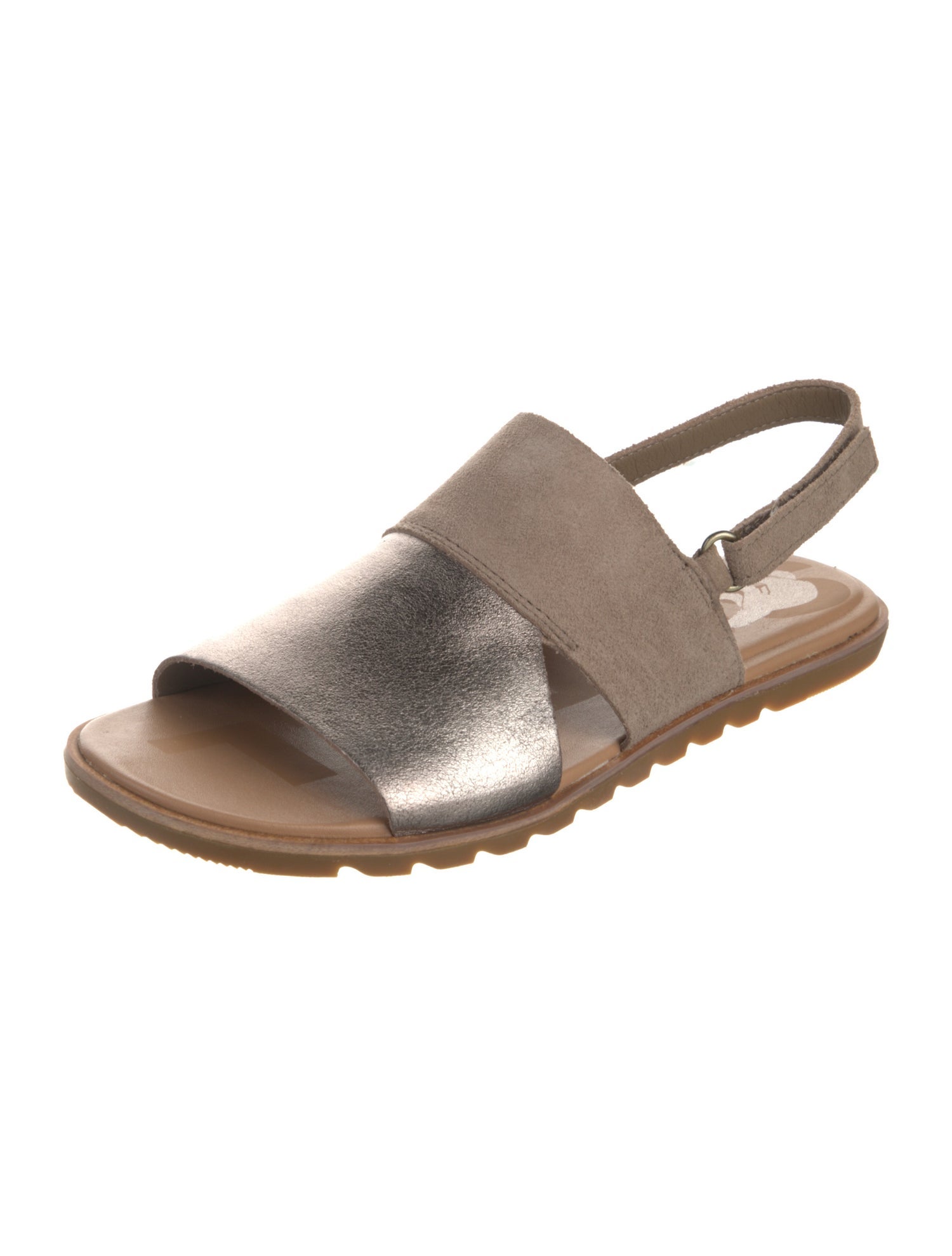 Sorel Suede Slingback Sandals