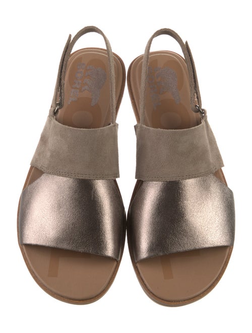 Sorel Suede Slingback Sandals