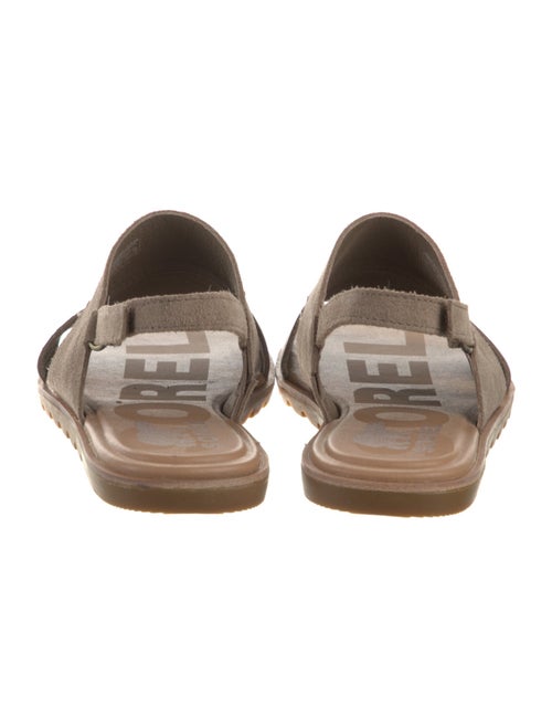 Sorel Suede Slingback Sandals