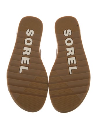 Sorel Suede Slingback Sandals