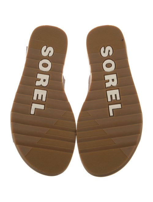 Sorel Suede Slingback Sandals