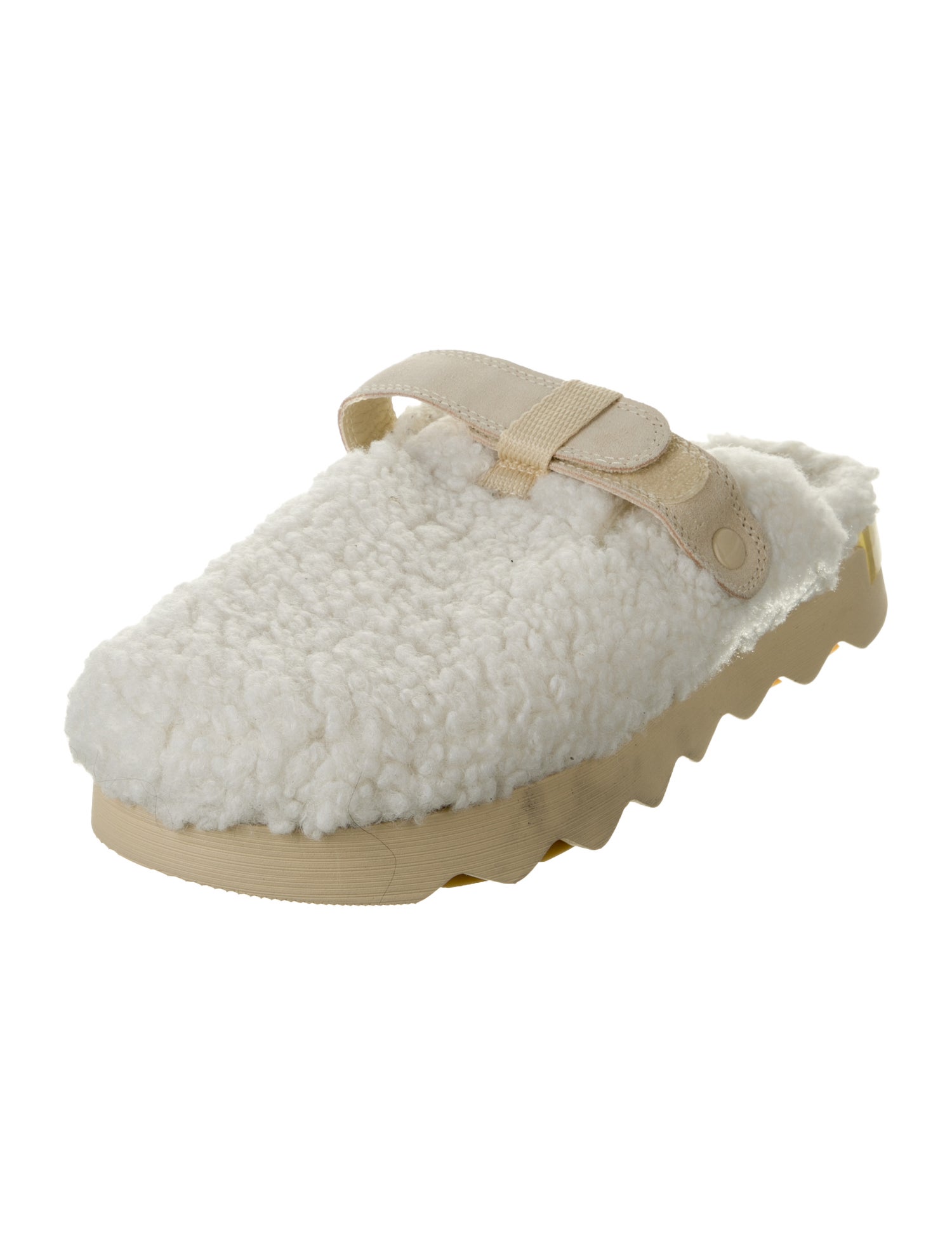 Sorel Shearling Colorblock Pattern Flats