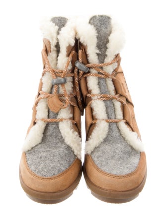 Sorel Suede Lace-Up Boots