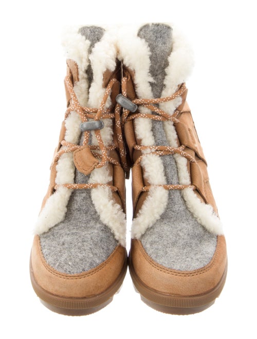 Sorel Suede Lace-Up Boots