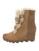 Sorel Suede Lace-Up Boots