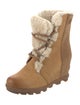 Sorel Suede Lace-Up Boots