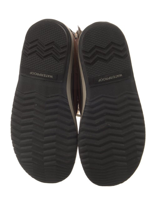 Sorel Suede Faux Fur Trim Lace-Up Boots